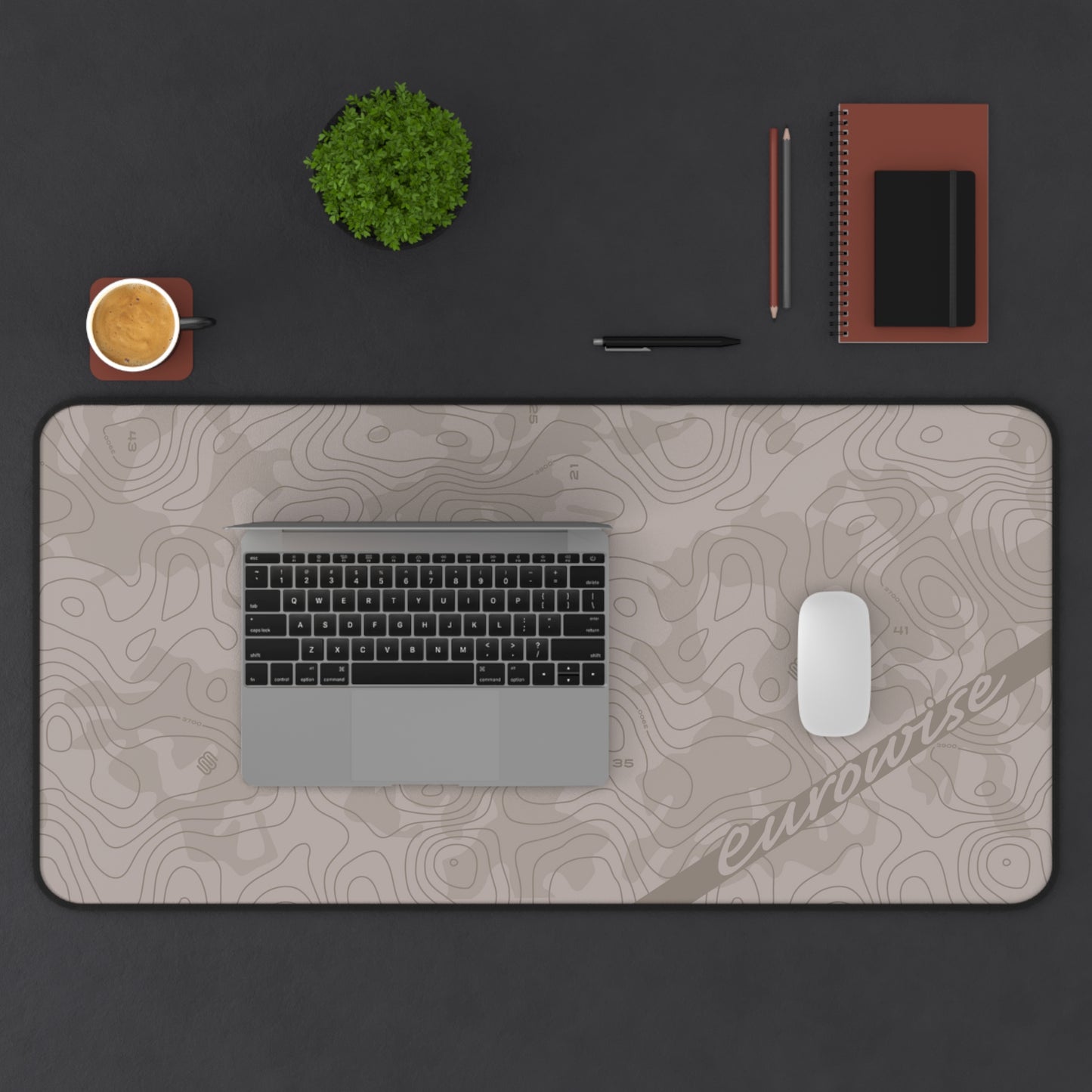 Desk Mat - Eurowise Topographic Overlanding Deskmat