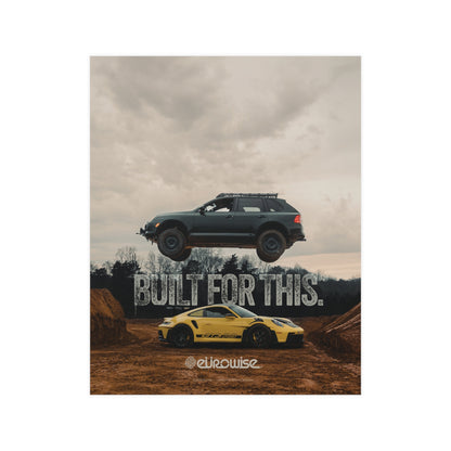 Built For This Wall Poster