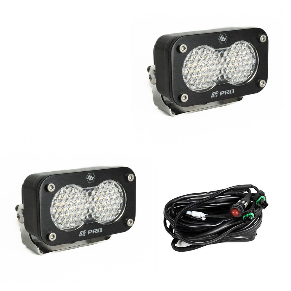 S2 Pro Pair Driving/Combo LED Baja Amber Baja Designs