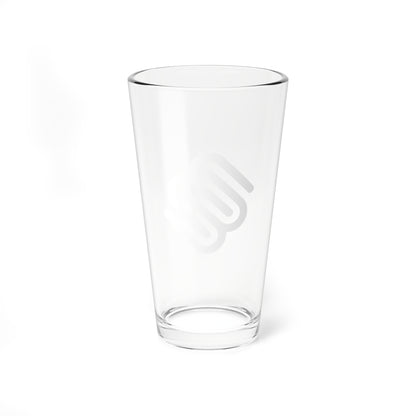 Eurowise White Logo - Mixing Glass