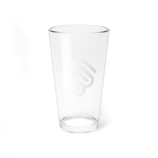 Eurowise White Logo - Mixing Glass