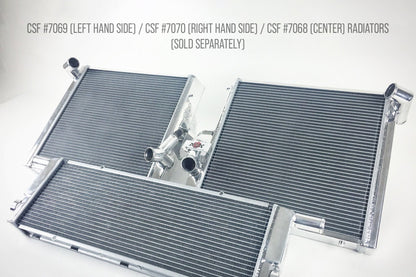 Porsche 991 Turbo / GT3/RS/CUP / 981 Spyder / GT4 (Center) All-Aluminum Radiator
