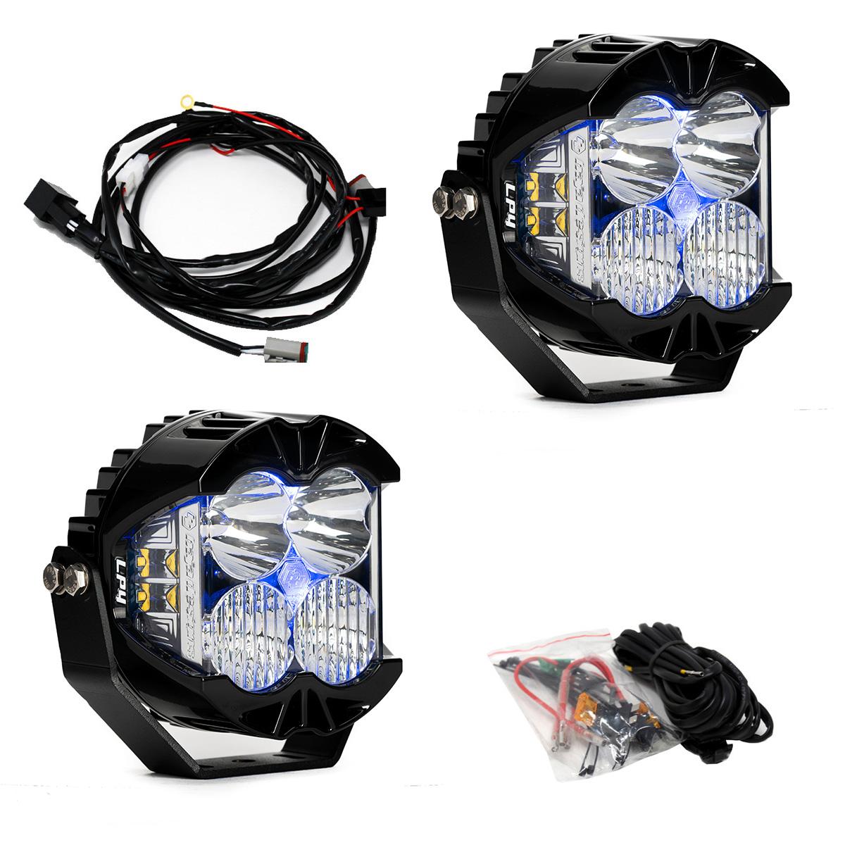 LP4 Pro LED Spot Clear Lens Pair Baja Designs