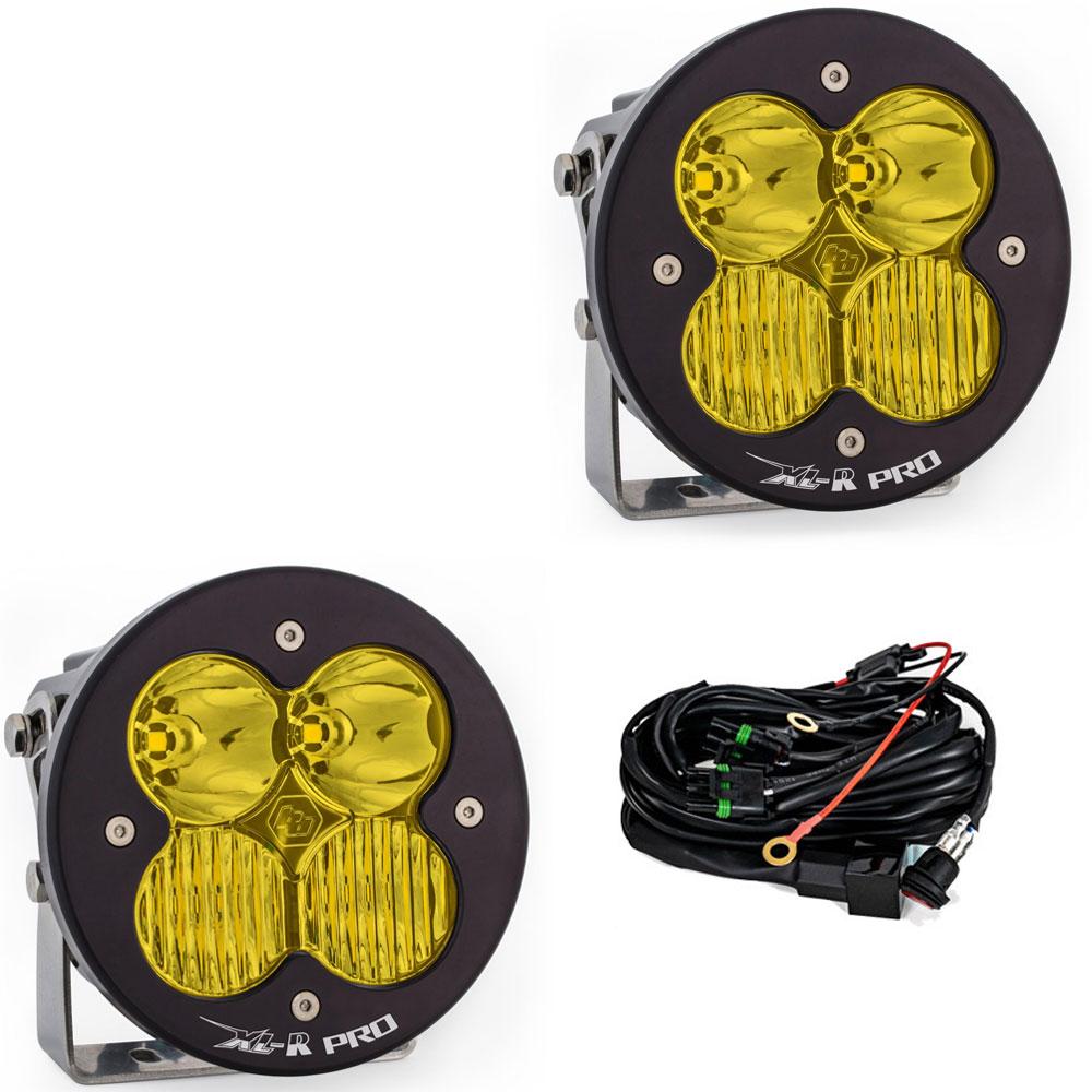 LED Light Pods High Speed Spot Pattern Pair XL R Pro Series Baja Designs