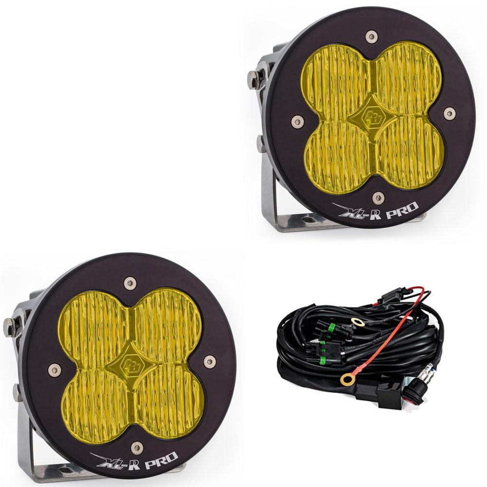 LED Light Pods High Speed Spot Pattern Pair XL R Pro Series Baja Designs