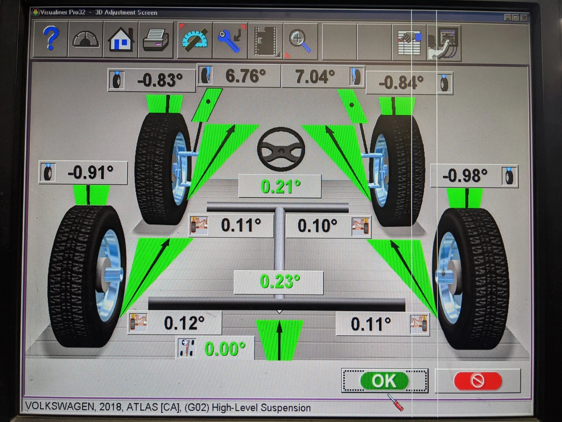VW Atlas Cross Sport Camber Correcting Lift Kit