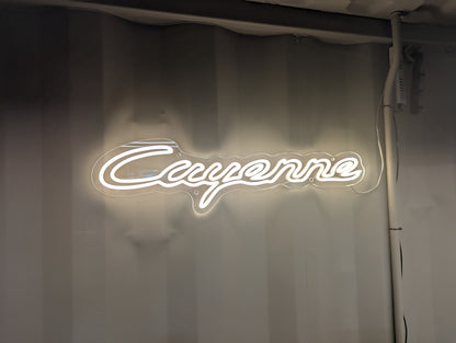 Cayenne LED Wall Sign