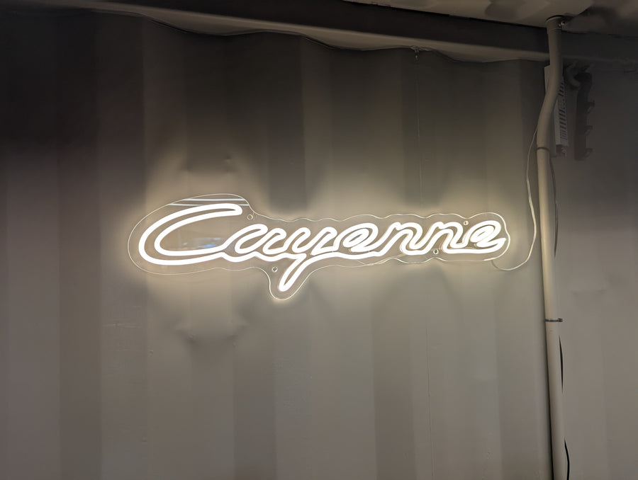 Cayenne LED Wall Sign