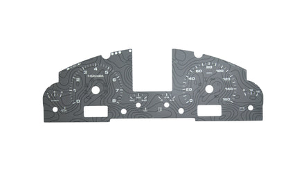 GAUGE FACE - CAYENNE (955/957)