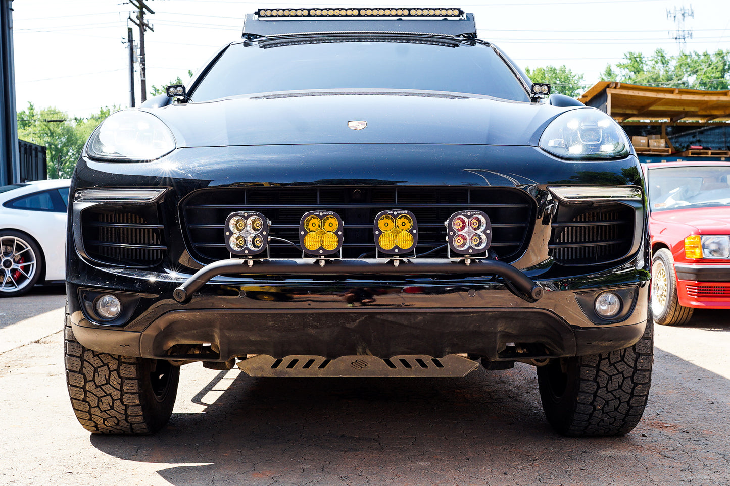 GEN 1 & 2 - LIGHT BAR (PARKING SENSOR COMPATIBLE/BOLT ON) - CAYENNE/TOUAREG/Q7