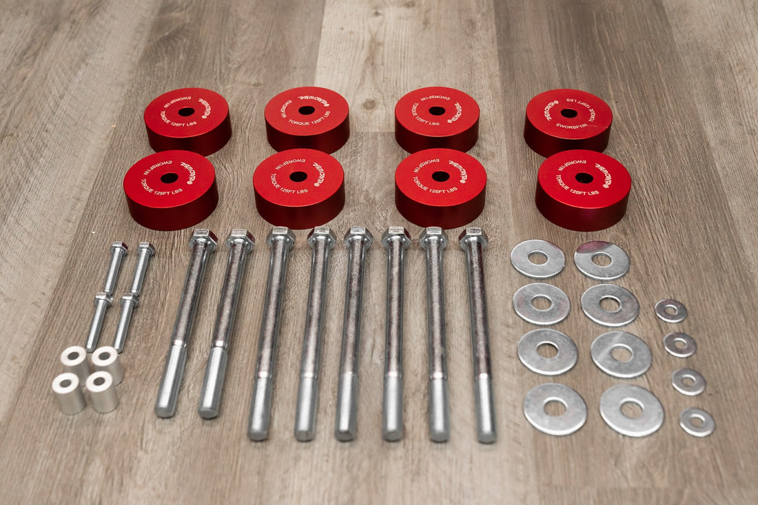 GEN 1 & 2 1" SUBFRAME DROP KIT CAYENNE/TOUAREG/Q7 Eurowise