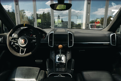 WOOD SHIFT KNOB - 958 CAYENNE (2011-2018)