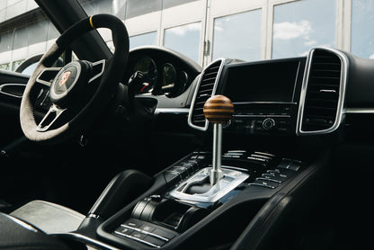WOOD SHIFT KNOB - 958 CAYENNE (2011-2018)