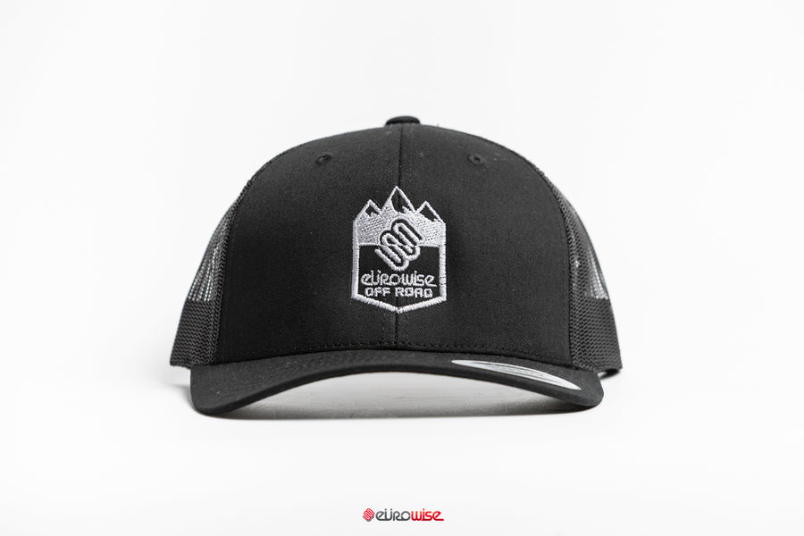 EUROWISE OFFROAD SNAP BACK HAT - BLACK