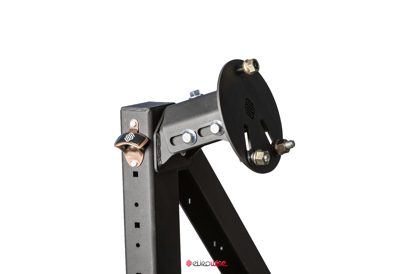 HITCH AXIS, ADJUSTABLE HITCH MOUNTED SPARE TIRE SWING OUT CARRIER - CAYENNE/TOUAREG/Q7