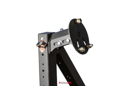 HITCH AXIS, ADJUSTABLE HITCH MOUNTED SPARE TIRE SWING OUT CARRIER - CAYENNE/TOUAREG/Q7