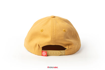 EUROWISE TOPO SNAP BACK HAT - SIGNAL YELLOW