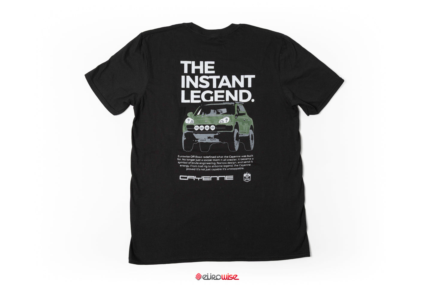 "Wise Air" Cayenne Jump T-Shirt ( Black )