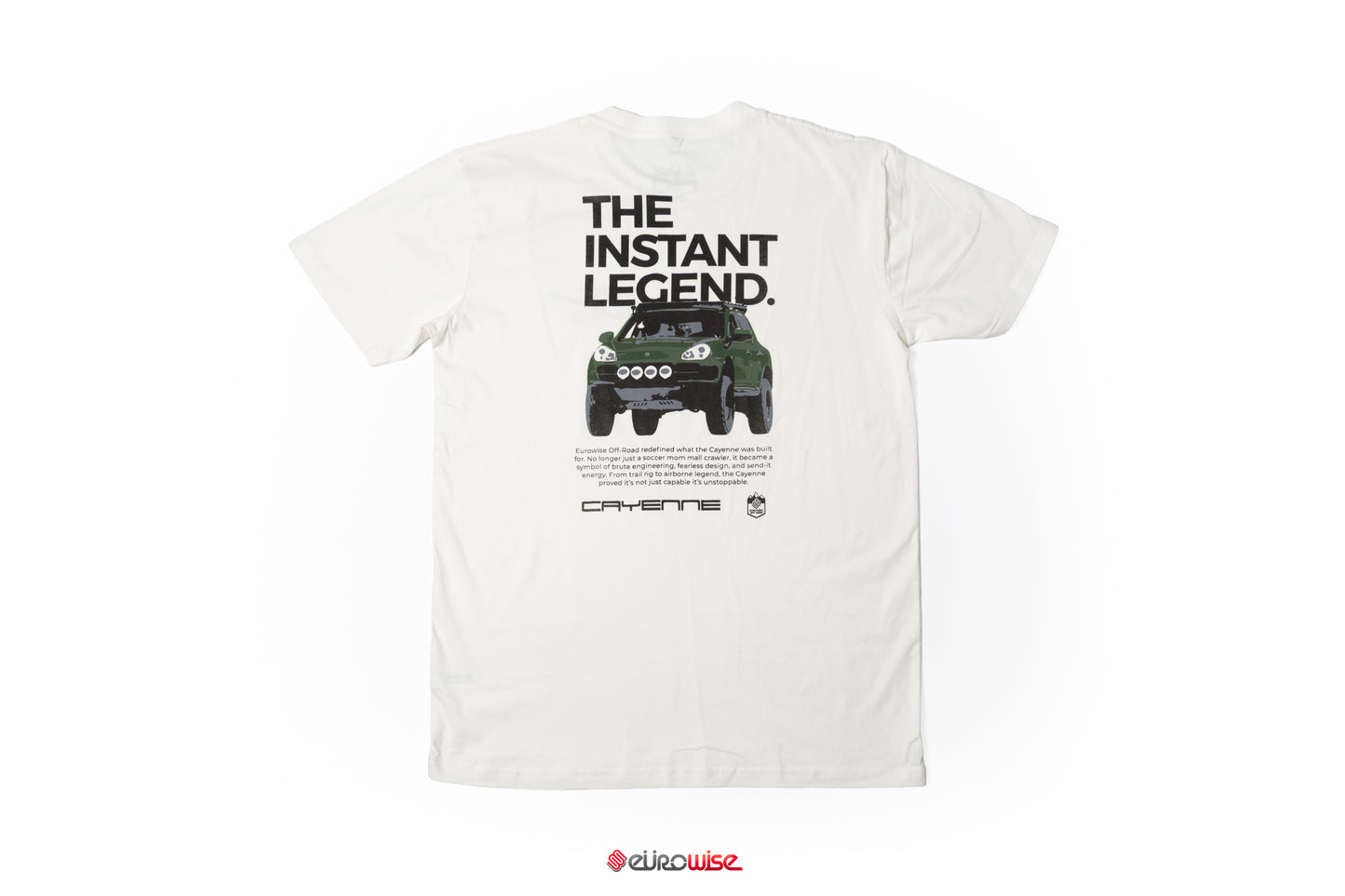 "Wise Air" Cayenne Jump T-Shirt ( White )