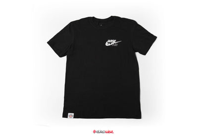 "Wise Air" Cayenne Jump T-Shirt ( Black )