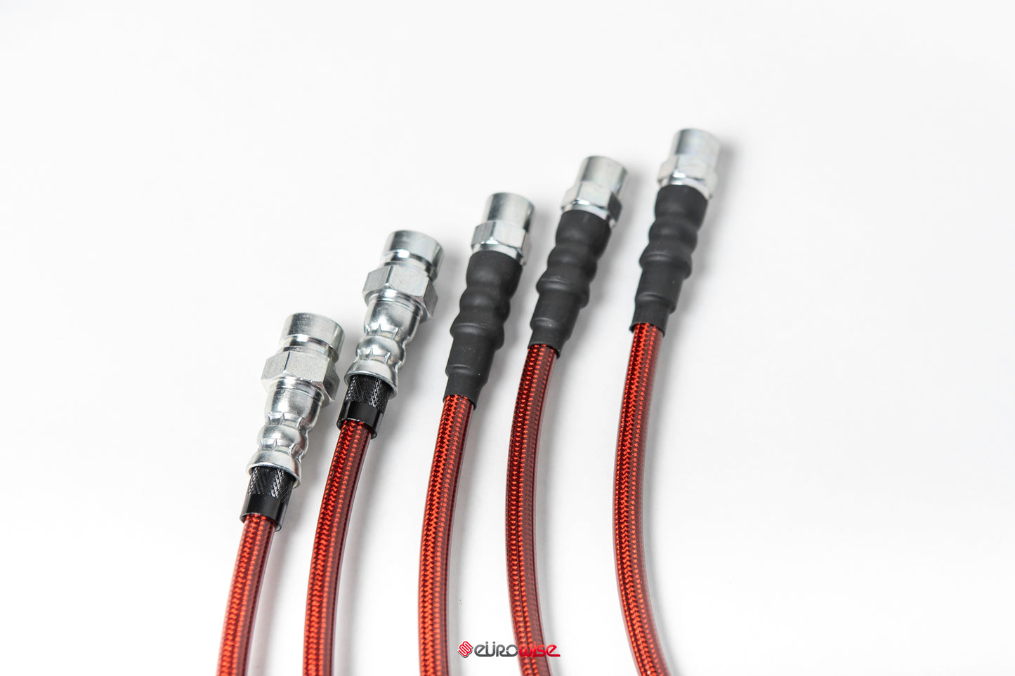 STAINLESS BRAIDED EXTENDED BRAKE LINES - G WAGEN - W463