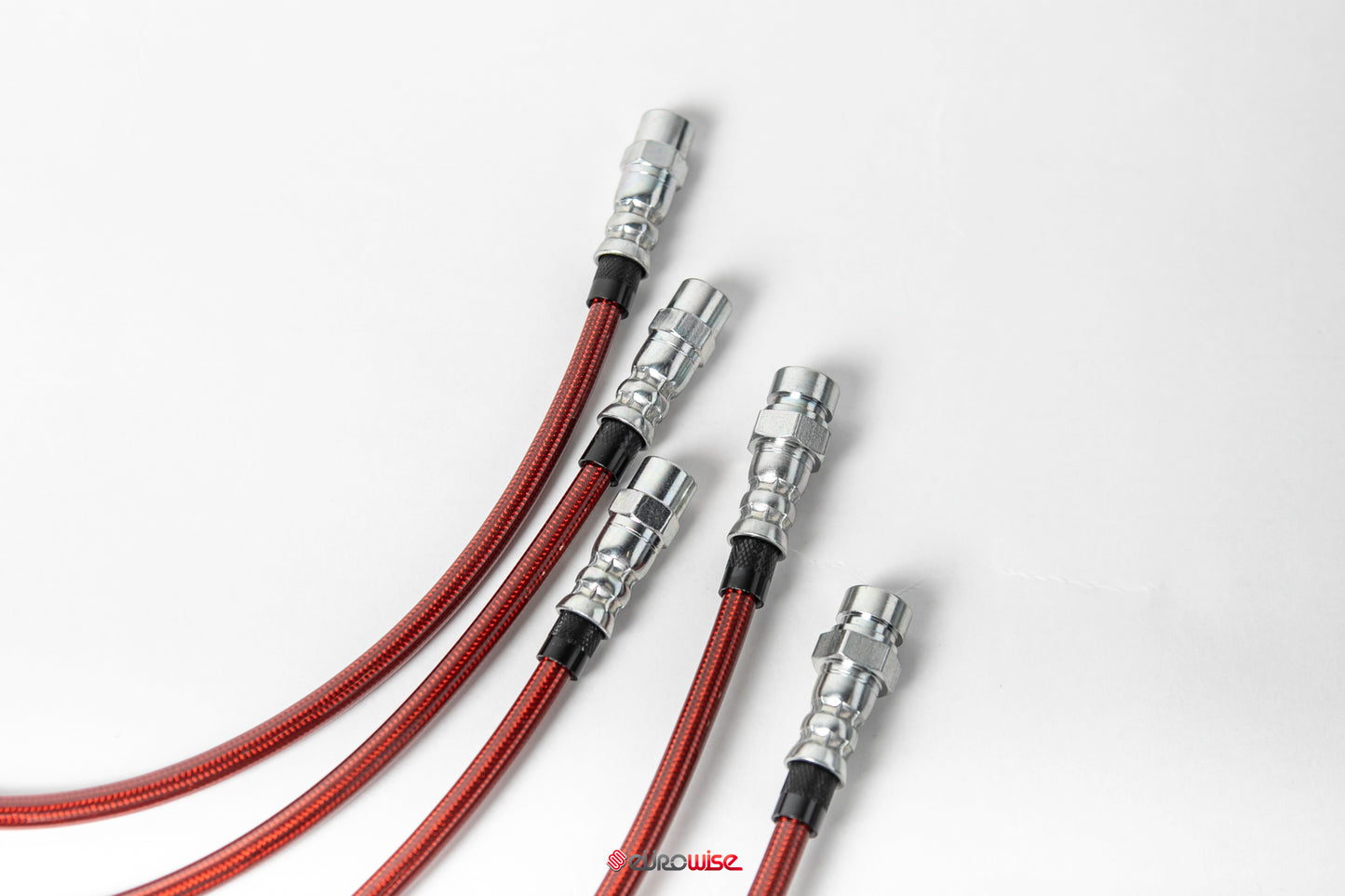 STAINLESS BRAIDED EXTENDED BRAKE LINES - G WAGEN - W463
