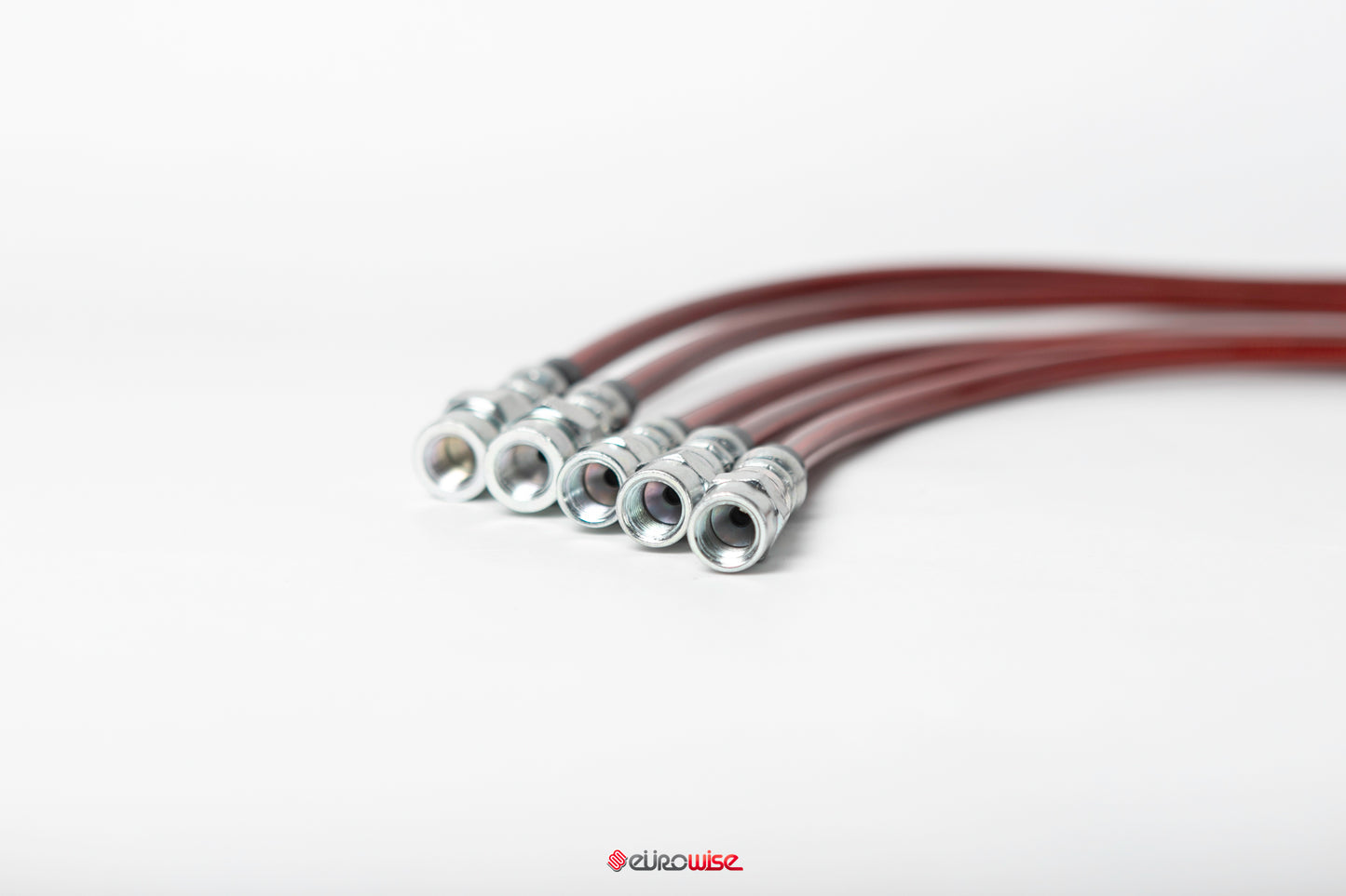 STAINLESS BRAIDED EXTENDED BRAKE LINES - G WAGEN - W463