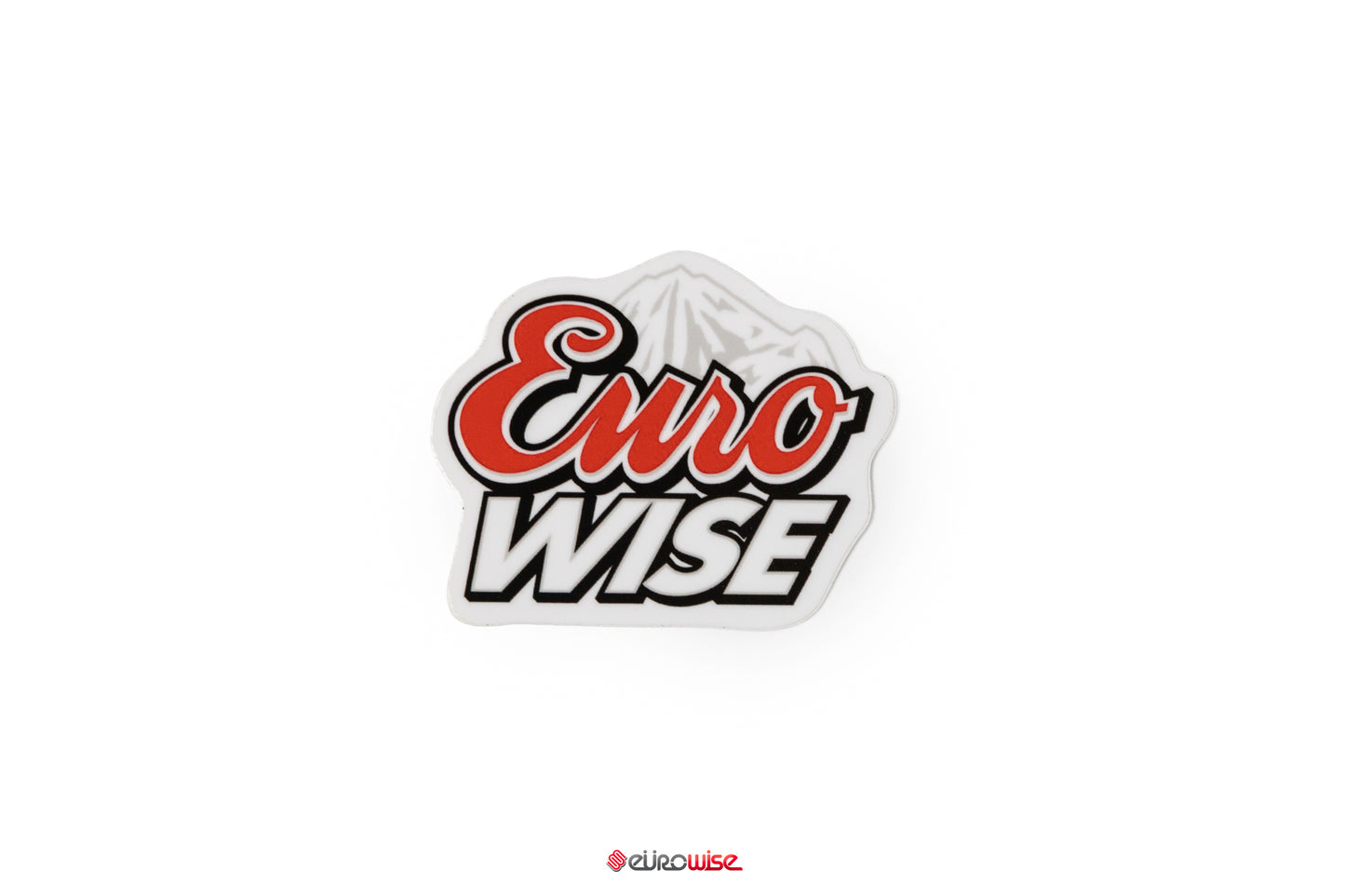 Eurowise Sticker Red & White
