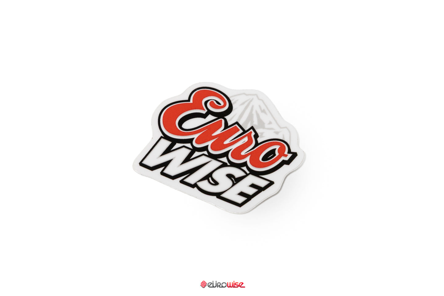 Eurowise Sticker Red & White