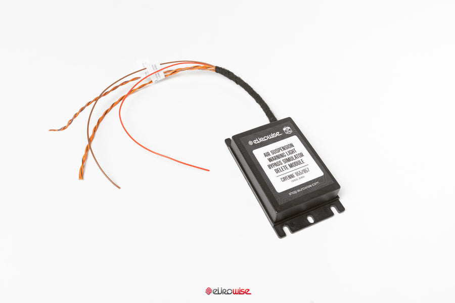 GEN 1 - AIR SUSPENSION WARNING LIGHT BYPASS SIMULATOR DELETE MODULE - CAYENNE 955/957 (2002-2010)