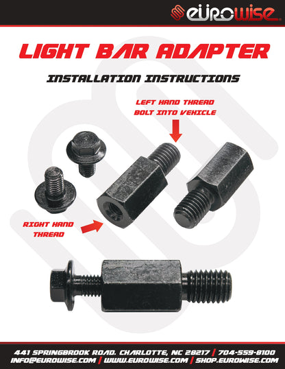 GEN 1 & 2 -  LEFT HAND TOW HOOK BOLT ADAPTER - CAYENNE/TOUAREG