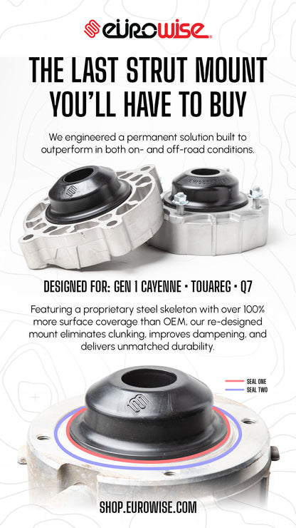 PERFORMANCE POLY UPPER STRUT MOUNTS(PAIR) (CAYENNE/TOUAREG/Q7)