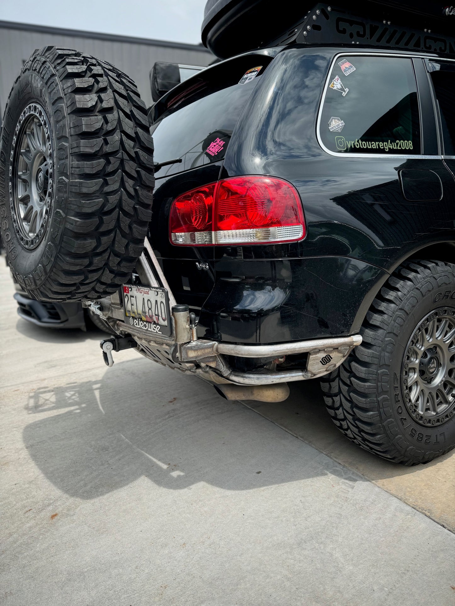 DUAL SWINGOUT REAR BUMPER - T1/T2 TOUAREG (2002-2010)