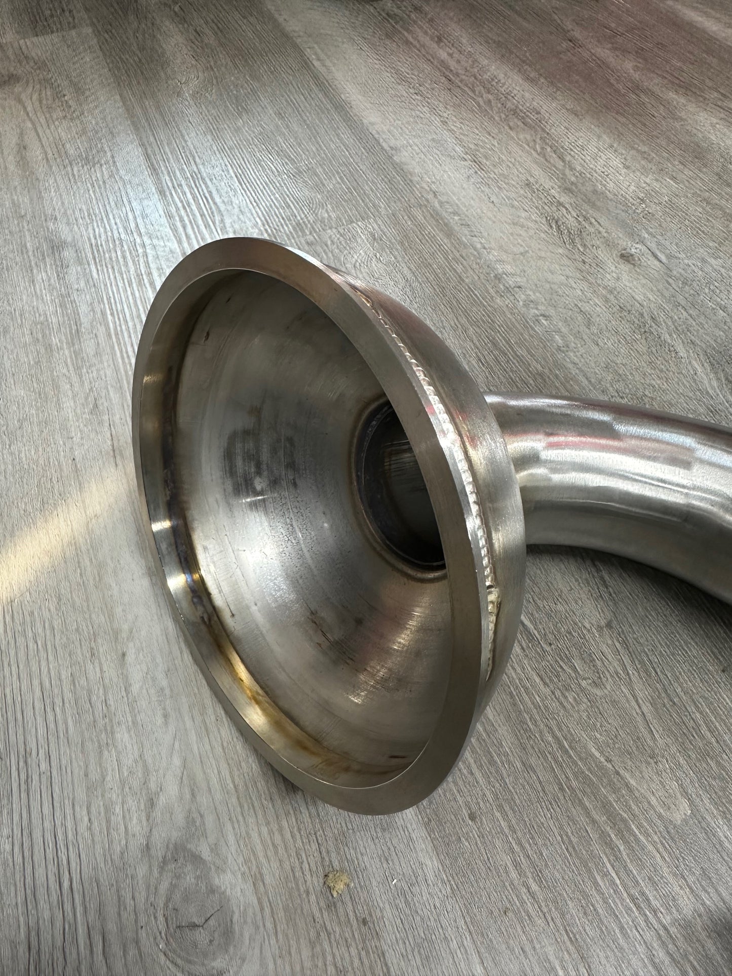 DIY BUILDER GT3 EXHAUST FLANGE (STAINLESS) - 992