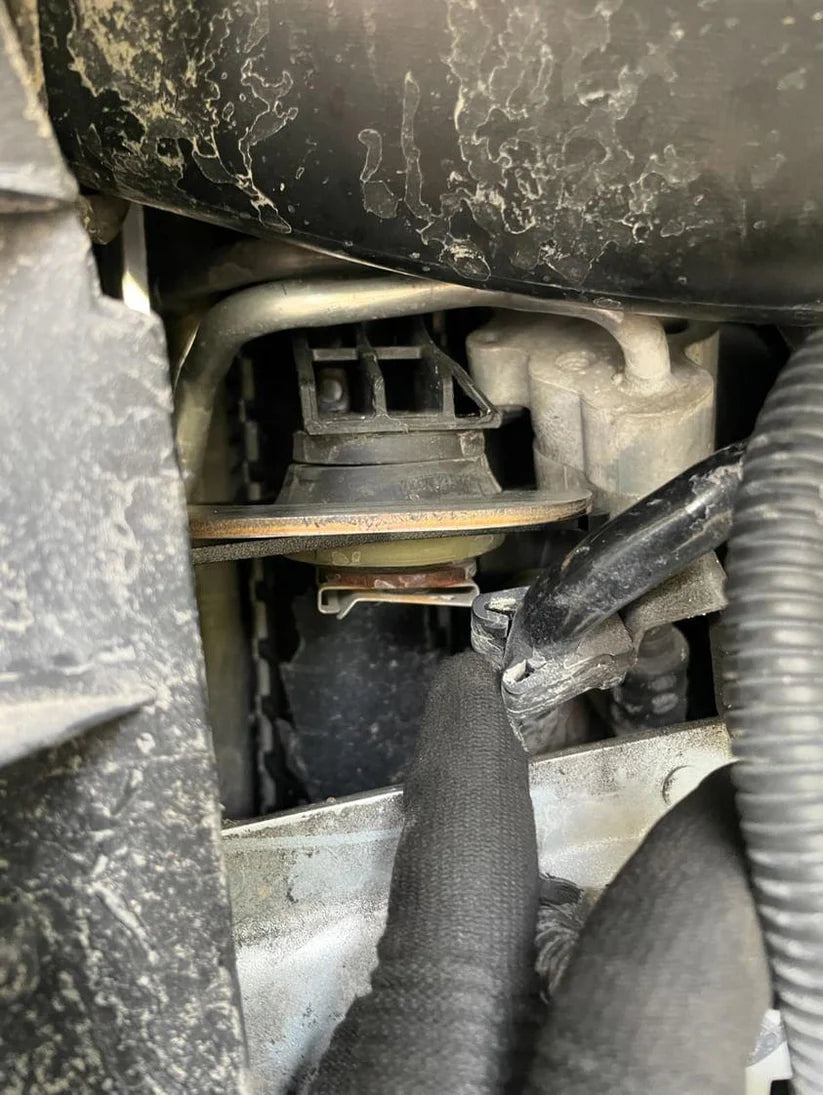 Tubular bumper install bracket ( radiator clip eliminator )