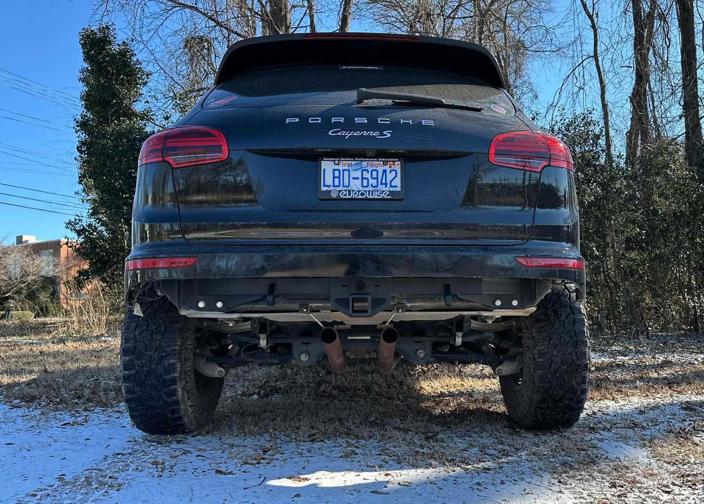 HIGH CLEARANCE HITCH - CAYENNE/TOUAREG (2002-2018)