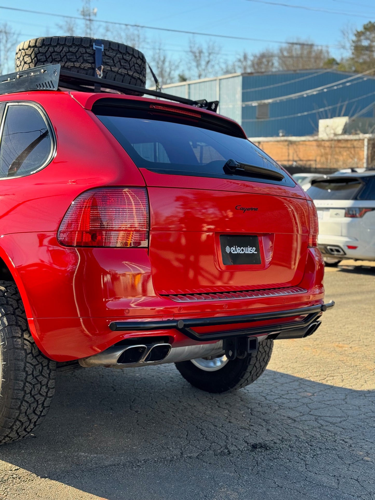 REAR BUMPER BAR - CAYENNE Gen 1 & 2  (2004-2018)