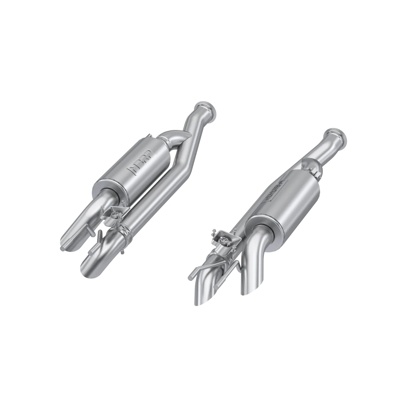 MBRP 2.5" PRE AXLE CAT-BACK EXHAUST DUAL SPLIT QUAD SIDE (19 - 25 MERCEDES G63)