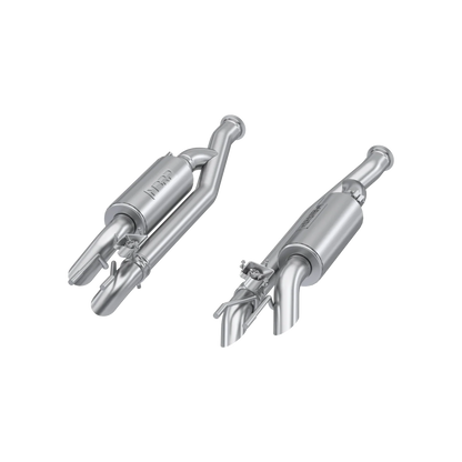 MBRP 2.5" PRE AXLE CAT-BACK EXHAUST DUAL SPLIT QUAD SIDE (19 - 25 MERCEDES G63)