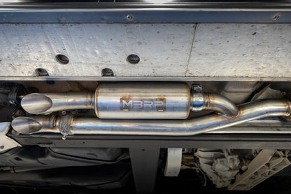 MBRP 2.5" PRE AXLE CAT-BACK EXHAUST DUAL SPLIT QUAD SIDE (19 - 25 MERCEDES G63)