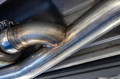 MBRP 2.5" PRE AXLE CAT-BACK EXHAUST DUAL SPLIT QUAD SIDE (19 - 25 MERCEDES G63)