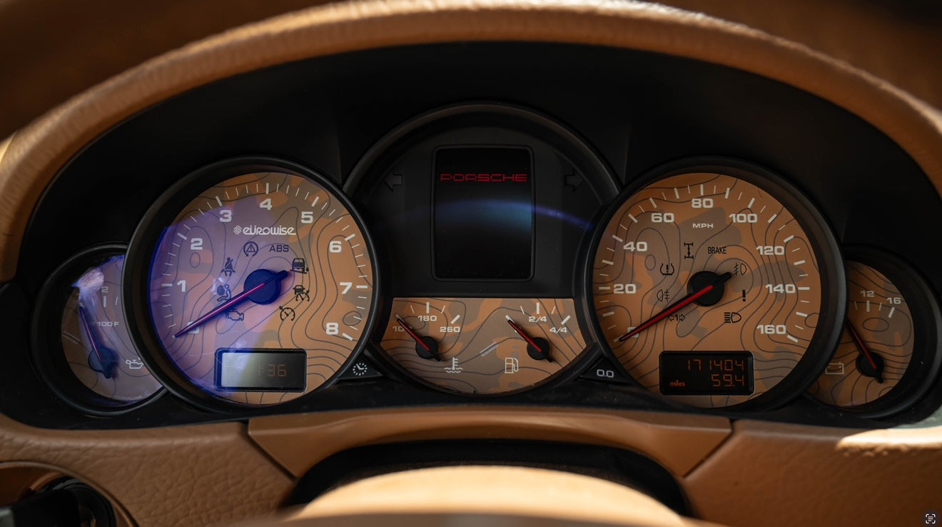 GAUGE FACE - CAYENNE (955/957)
