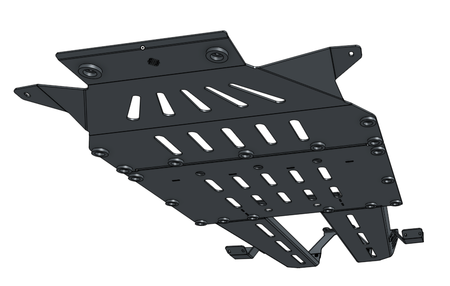 UNDERBODY SKID PLATES - G WAGEN - W463A/W464 (2019+)