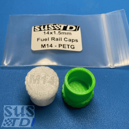RAIL & INJECTOR CAPS 14MM x 1.5MM (FREE 3D MODEL)