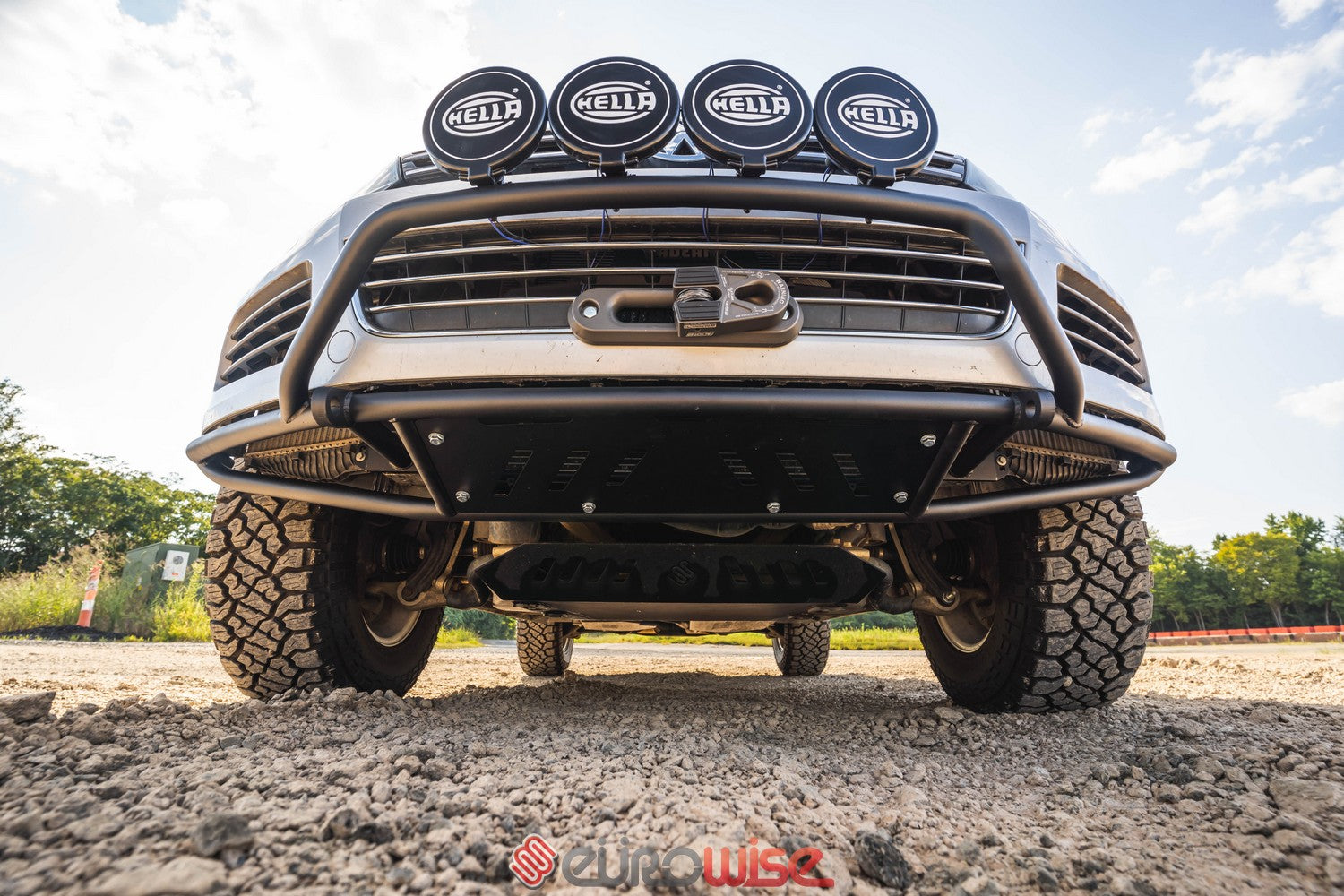 Gen 2: T3 Touareg Tubular Front Bumper (2010-2018)