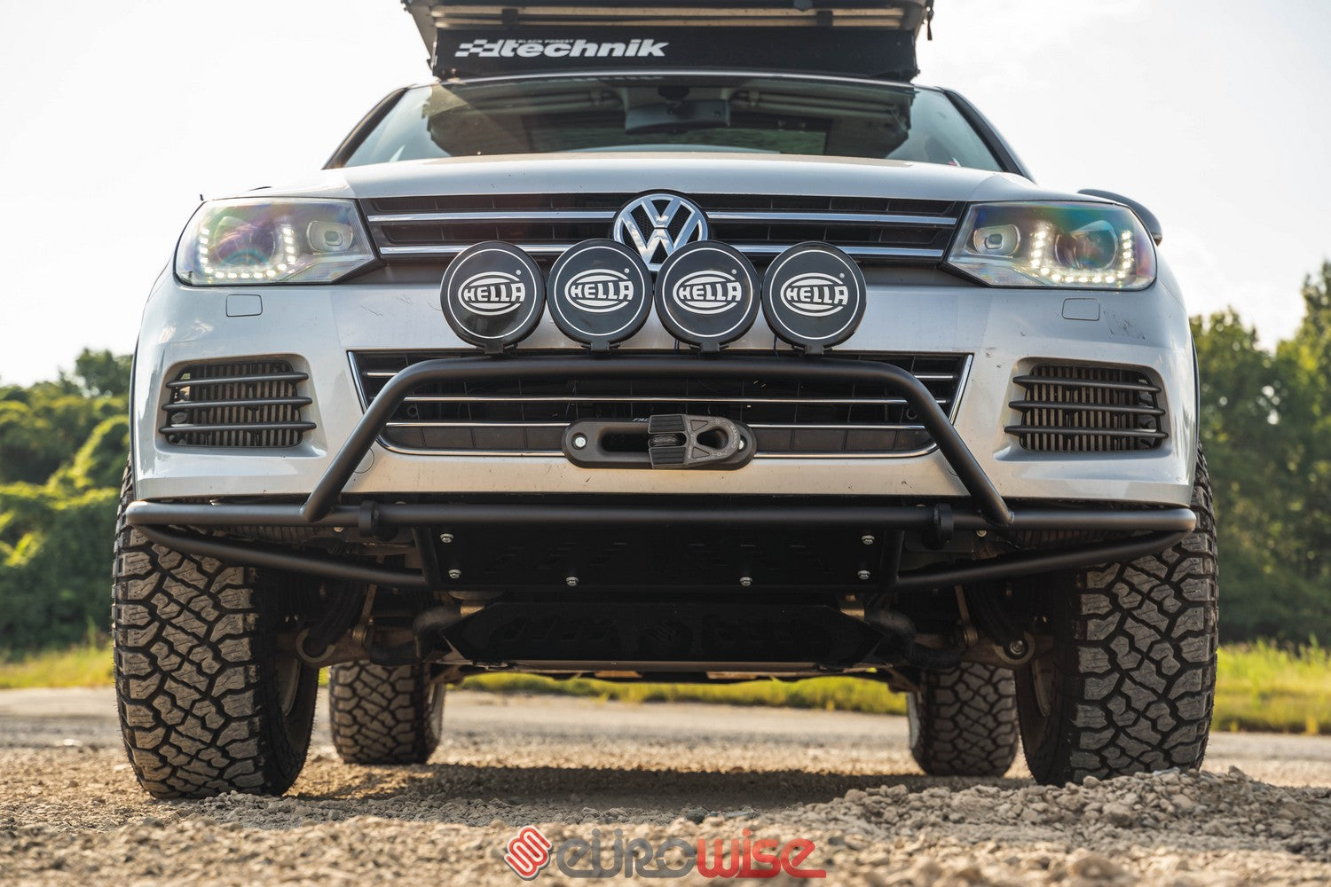 Gen 2: T3 Touareg Tubular Front Bumper (2010-2018)