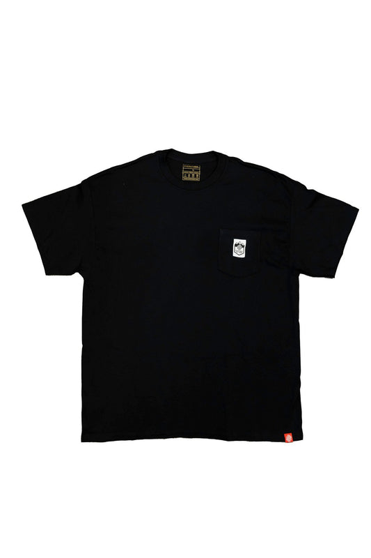 Eurowise Hartt Pocket Tee Shirt: Black