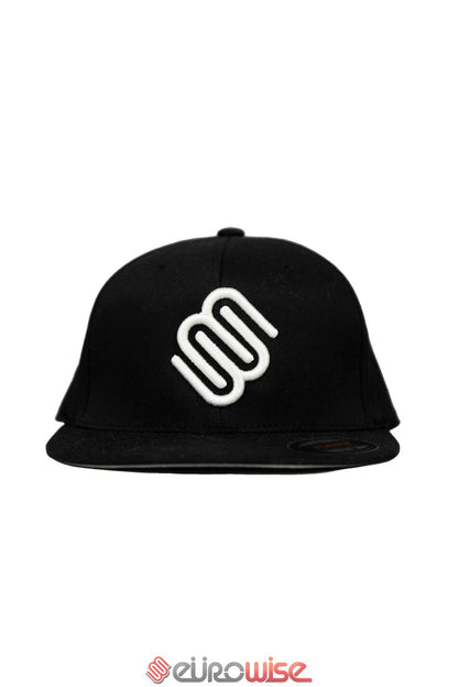 EW Fitted Logo Hat ( Black / White Stitch )