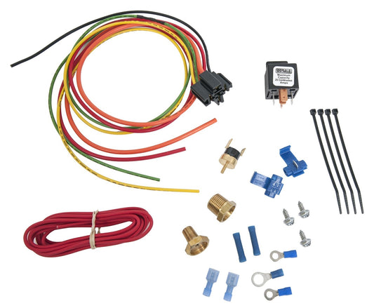 Eurowise Aluminum Radiator Fan Switch Kit