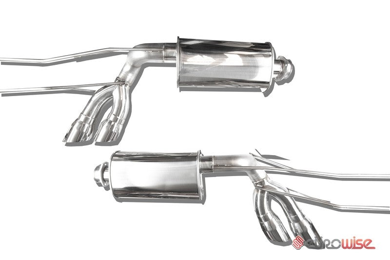 Eurowise G63/G55/G550 4x4 Squared Performance Catback Exhaust System